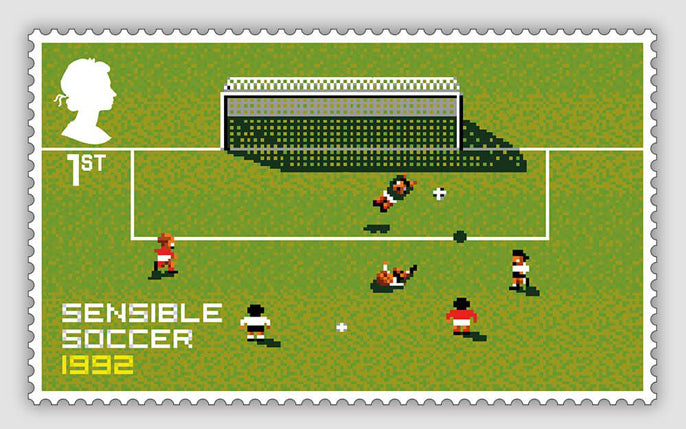 Bitmap Books collaborate on Video Game Stamps for Royal Mail