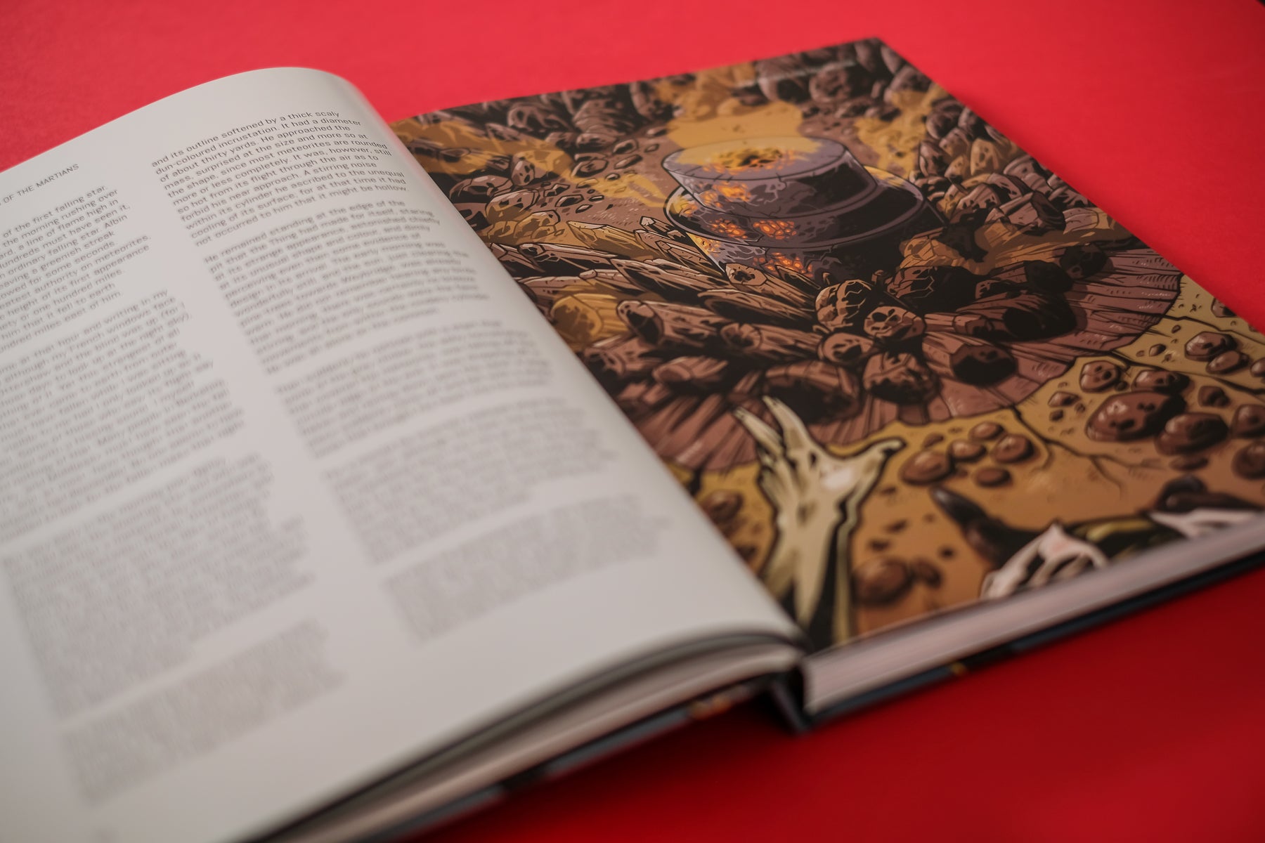 H.G. Wells: The War of the Worlds Illustrated