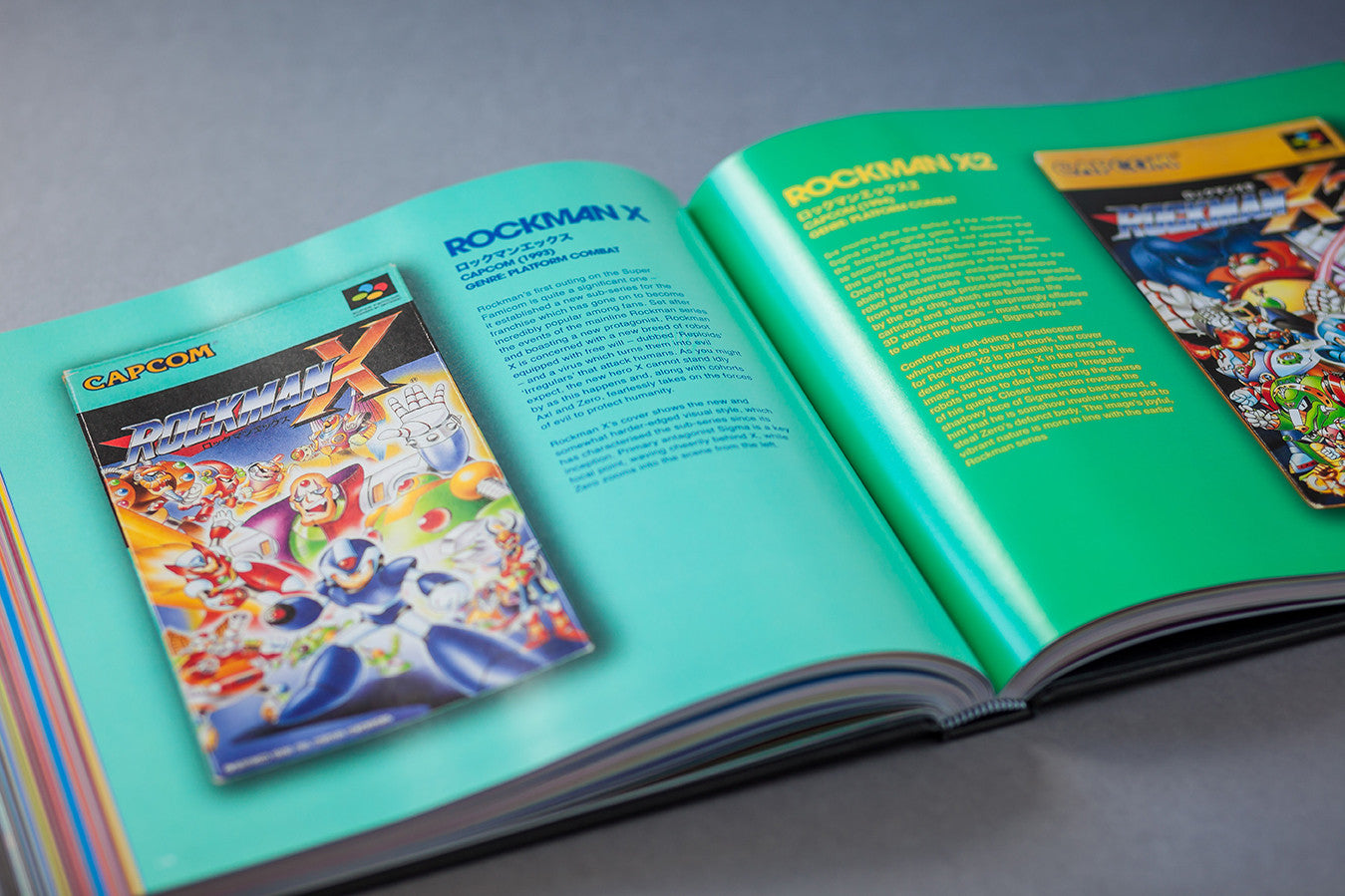 rockman x super famicom box art